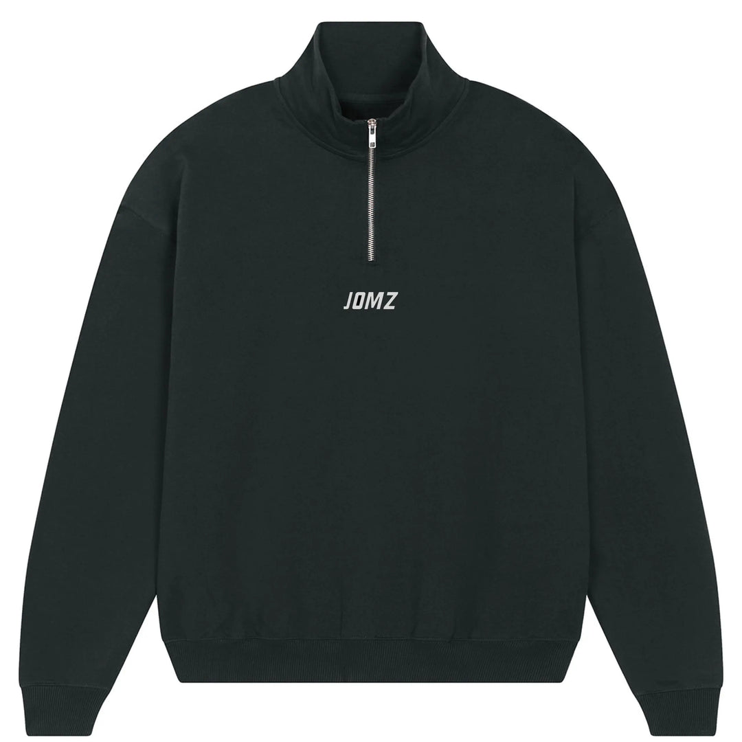 Jomz 1/4 Zip Sweater - Black Jomz