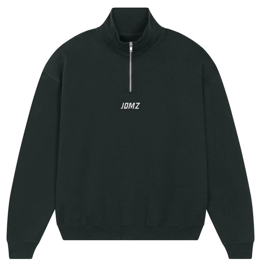 Jomz 1/4 Zip Sweater - Black Jomz