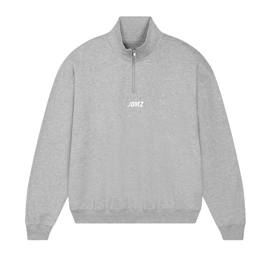 Jomz 1/4 Zip Sweater - Grey Jomz