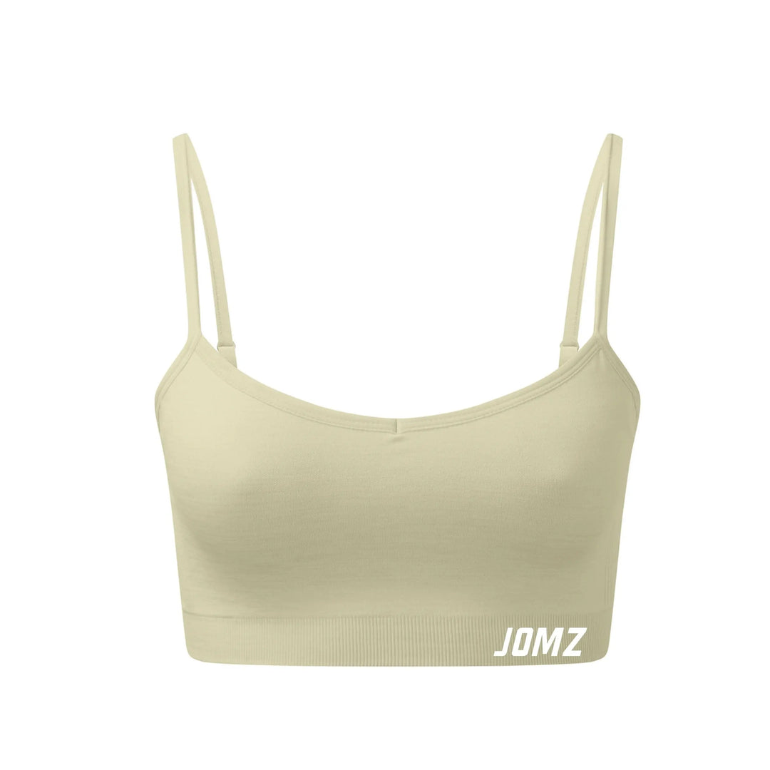 JOMZ Core Padded Sports Bra -Light Olive Jomz